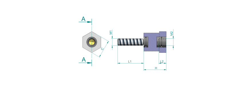 Hexagonal - Cylindrical