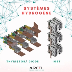 The ARCEL power converters for hydrogen.